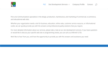 Tablet Screenshot of finelineco.com